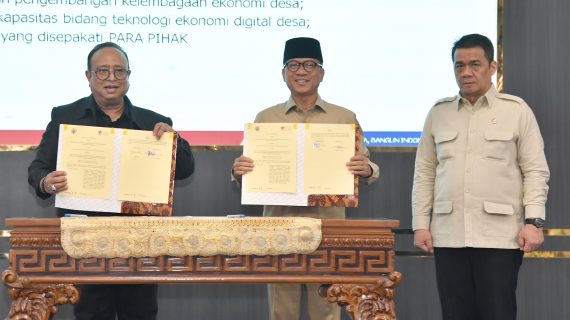 SIAP DUKUNG ASTACITA PRESIDEN,  ASPRINDO KERJA SAMA DENGAN KEMENDES MANTAPKAN PROGRAM  KAMPUNG INDUSTRI