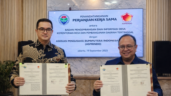 Kemendes PDT dan ASPRINDO Perkuat Sinergi Strategis untuk Percepatan Pembangunan Desa