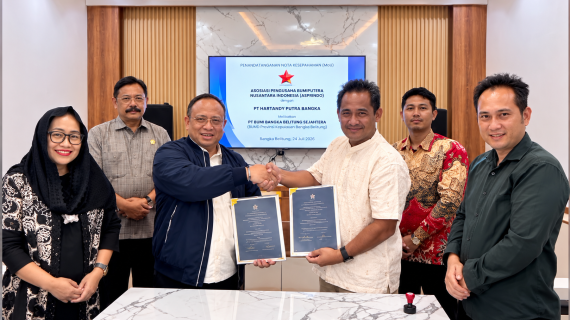 Kolaborasi Strategis ASPRINDO dan PT Hartandy Putra Dorong Pengembangan Ekonomi Bangka Belitung