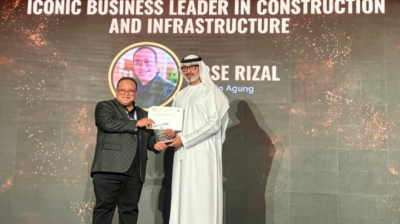 Jose Rizal Raih Penghargaan Business Frontier di Dubai, Bawa Rekam Jejak Bisnis Indonesia ke Kancah Internasional